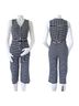 Monteau Stripes Blue White Jumpsuit Size M - photo 2
