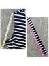 Monteau Stripes Blue White Jumpsuit Size M - photo 11