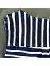 Monteau Stripes Blue White Jumpsuit Size M - photo 14