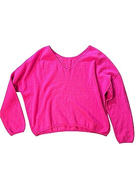 Brodie Rosa Reversible Cashmere Pullover Sweater (view 1)