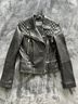 ALLSAINTS 100% Leather 62% Viscose 38% Cotton 100% Polyester Black Leather Jacket Size 6 - photo 14