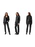 ALLSAINTS 100% Leather 62% Viscose 38% Cotton 100% Polyester Black Leather Jacket Size 6 - photo 1