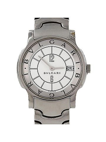 Bvlgari Bulgari Solotempo ST35S ST35WSSD Stainless Steel Quartz Watch (view 1)