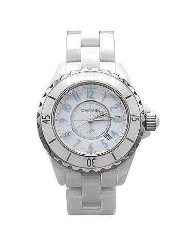 Chanel Chanel J12 Blue Light 33mm Ceramic Limited H3826 Quartz Watch (view 1)
