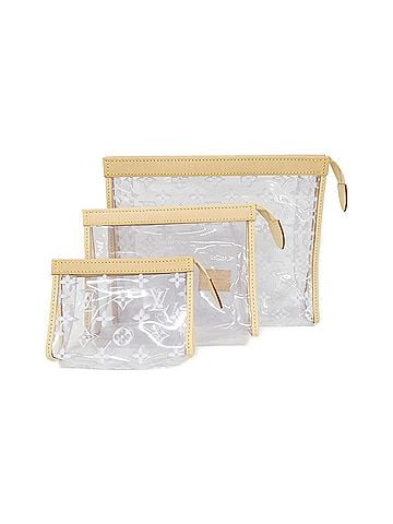 Louis Vuitton Louis Vuitton Monogram Trio Pochette Toilette M11390 Handbag Pouch (view 1)