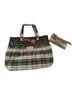 Coach Large Plaid Satchel Tote - photo 1