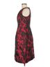 Talbots 100% Polyester Red Talbots Cocktail Dress Size 6 - photo 4