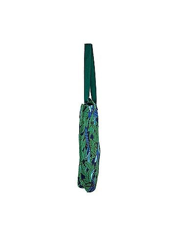 Hermès Hermes HERMES Tote Bag Canvas Green Blue Men's Women's z10896 (view 2)