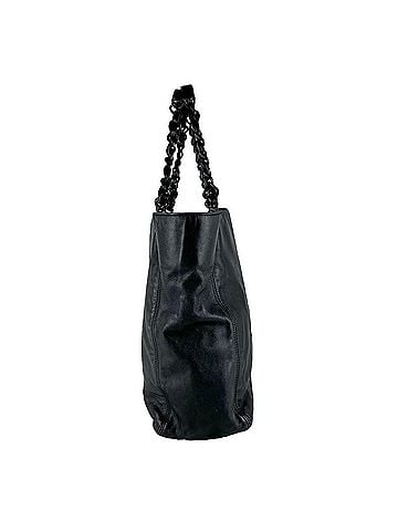 Chanel Chanel CHANEL Handbag Leather Black Women's z10891 (view 2)