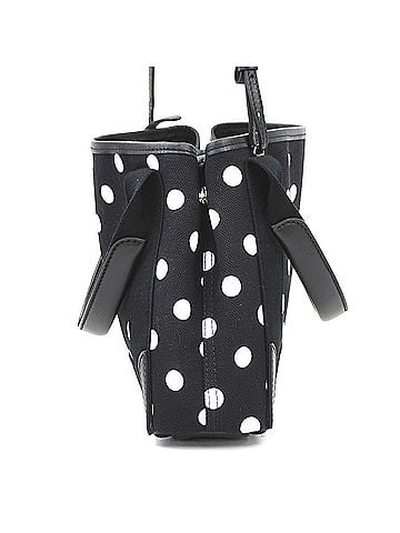 Balenciaga Balenciaga BALENCIAGA handbag shoulder bag Navy Cabas XS canvas leather black white women's 390346 h32483k (view 2)