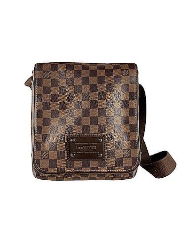 Louis Vuitton Louis Vuitton LOUIS VUITTON Crossbody Shoulder Bag Damier Brooklyn PM Canvas Brown Women's N51210 z8559 (view 1)