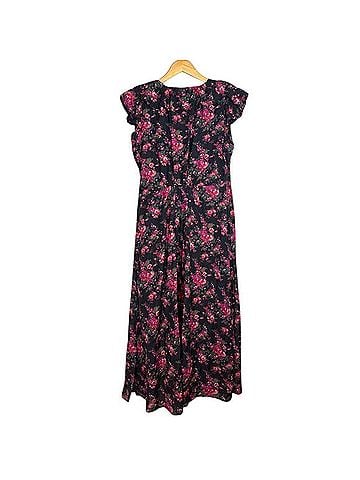 Gap Ruffle V-Neck Casual Dress (view 2)