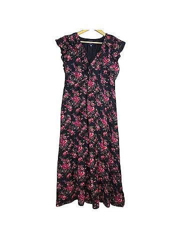 Gap Ruffle V-Neck Casual Dress (view 1)