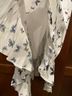 Rails Floral White Casual Dress Size M - photo 6
