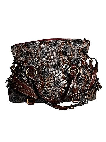 Dooney & Bourke Leather Satchel (view 2)