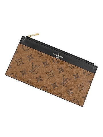 Louis Vuitton Louis Vuitton Monogram Reverse Purse M80390 LOUIS VUITTON Black Wallet Women's WALLET (view 1)