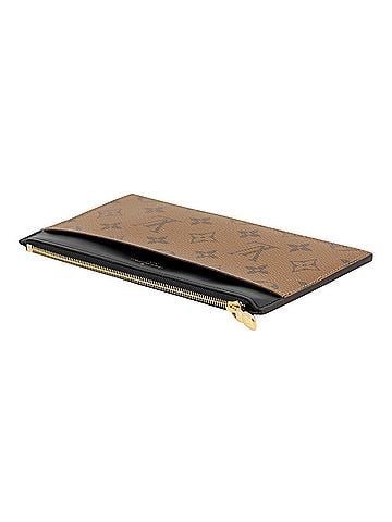 Louis Vuitton Louis Vuitton Monogram Reverse Purse M80390 LOUIS VUITTON Black Wallet Women's WALLET (view 2)