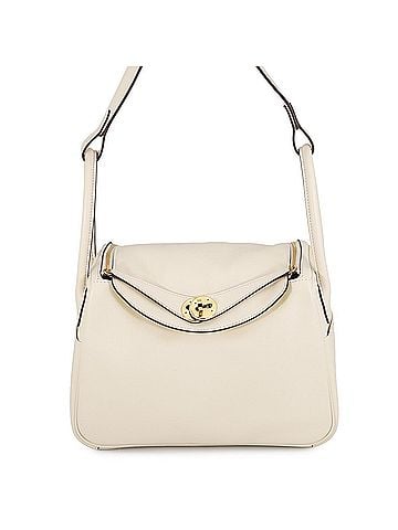 Hermès Hermes Lindy 26 Verso Cle Lime Swift Handbag, U Stamp, HERMES 2-way Shoulder Bag, Lindy, Women's (view 1)