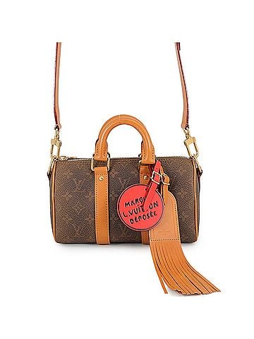 Louis Vuitton Louis Vuitton Monogram Dust Keepall Bandoulière 25 M11542 2-way Shoulder Bag Handbag for Men LOUIS VUITTON (view 1)