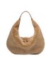 STAUD 100% Lambskin Brown Shoulder Bag One size - photo 1