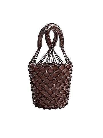 STAUD Moreau Leather Bucket Bag (view 1)