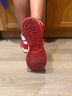 Nike Red White Sneakers Size 6 1/2 - photo 4