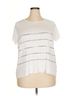Eileen Fisher 100% Linen Silver Eileen Fisher Pullover Sweater Size 2X - photo 1