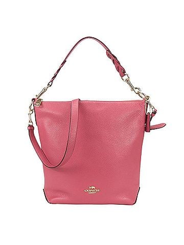 Coach Coach Shoulder Bag F31507 Leather Pink Gold Hardware Crossbody One Women's COACH (view 1)