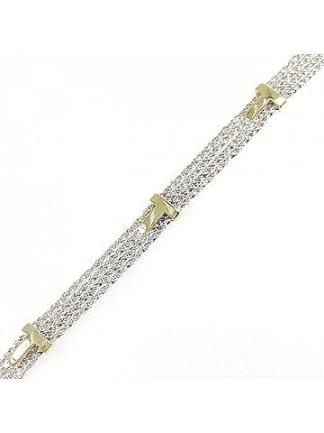 Tiffany & Co. Tiffany &amp; Co. 925 750YG Bracelet (view 1)