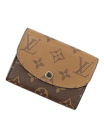 Louis Vuitton Louis Vuitton Wallet/Coin Case Monogram Reverse Portemonnaie Rosalie M82333 LOUIS VUITTON Coin Purse Black WALLET (view 1)