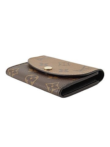 Louis Vuitton Louis Vuitton Wallet/Coin Case Monogram Reverse Portemonnaie Rosalie M82333 LOUIS VUITTON Coin Purse Black WALLET (view 2)