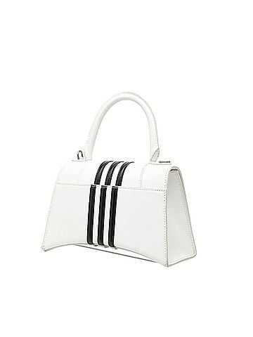 Balenciaga Balenciaga x adidas Hourglass Small Handbag Shoulder Bag 2WAY 593546 White Black Leather Women's BALENCIAGA (view 2)