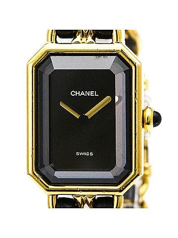 Chanel CHANEL Premiere Size L Gold Plated Quartz Ladies Watch H0001 (view 1)