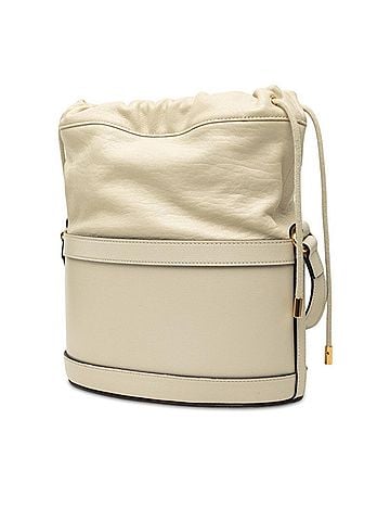 Gucci Gucci Horsebit 1955 Crossbody Shoulder Bag Bucket 602118 White Leather Women's GUCCI (view 2)