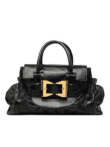 Gucci Gucci handbag, Boston bag, 189881, black leather, women's, GUCCI (view 1)