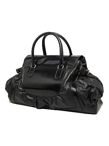 Gucci Gucci handbag, Boston bag, 189881, black leather, women's, GUCCI (view 2)