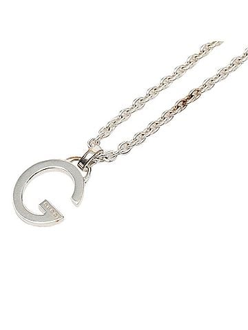 Gucci Gucci G-logo chain pendant necklace, silver (SV925), women's. (view 1)