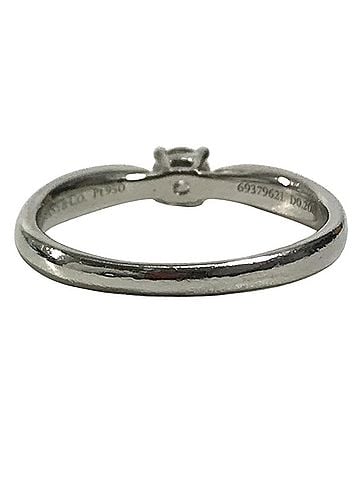 Tiffany & Co. TIFFANY&amp;Co. Tiffany &amp; Co. D0.20ct 1PD Diamond Platinum Ring (Pt950) - Women's Silver (view 2)