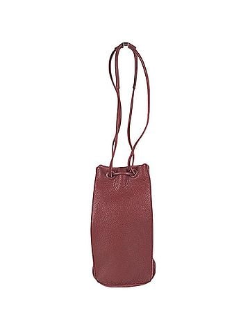 Bottega Veneta BOTTEGA VENETA Bottle Bag Wine Handbag Leather Men's Women's Red (view 1)
