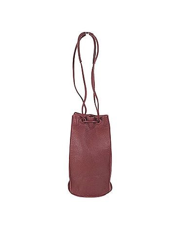 Bottega Veneta BOTTEGA VENETA Bottle Bag Wine Handbag Leather Men's Women's Red (view 2)