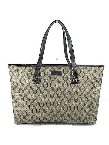 Gucci GUCCI 211137 GG Supreme Logo Bag Tote Shoulder Canvas Men's Women's Beige (view 1)