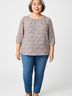 Max Studio Short Sleeve Blouse - Max Studio Max Studio Short Sleeve Blouse Size XL - photo 3