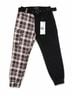Almost Famous Plaid Black Multi Color Cargo Pants Size M - photo 3
