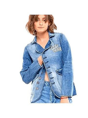 Free People Tres Cool Denim Jacket (view 1)
