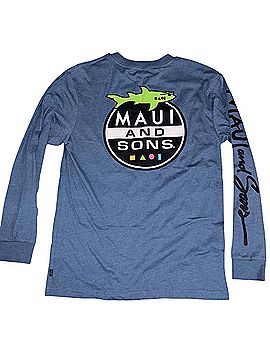 Maui and Sons Long Sleeve Button-Down Shirt (view 2)