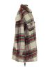 Bagatelle 100% Polyester Plaid Ivory Bagatelle Coat Size XS - photo 3