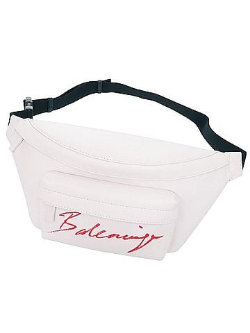 Balenciaga Balenciaga Everyday 552375 Leather White Waist Bag Body 0599BALENCIAGA (view 1)