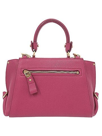 Salvatore Ferragamo Salvatore Ferragamo Sofia Gancini Leather Hot Pink 2-Way Handbag Shoulder Bag 0654 (view 2)