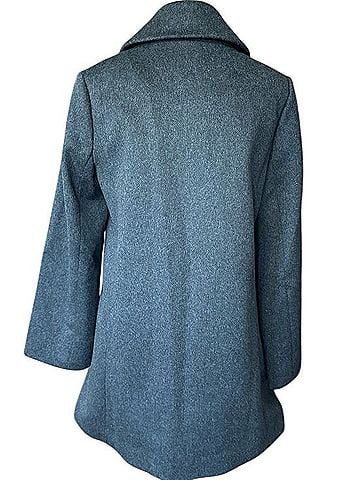 J.Crew Ribbon Ruffle Front Wool Dress Coat Coat (view 2)