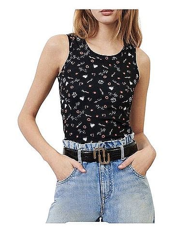 Maje Toudy Tank Top (view 2)